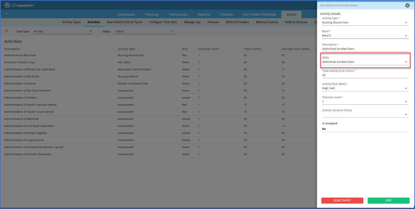 screenshot of Allocate eCommunity