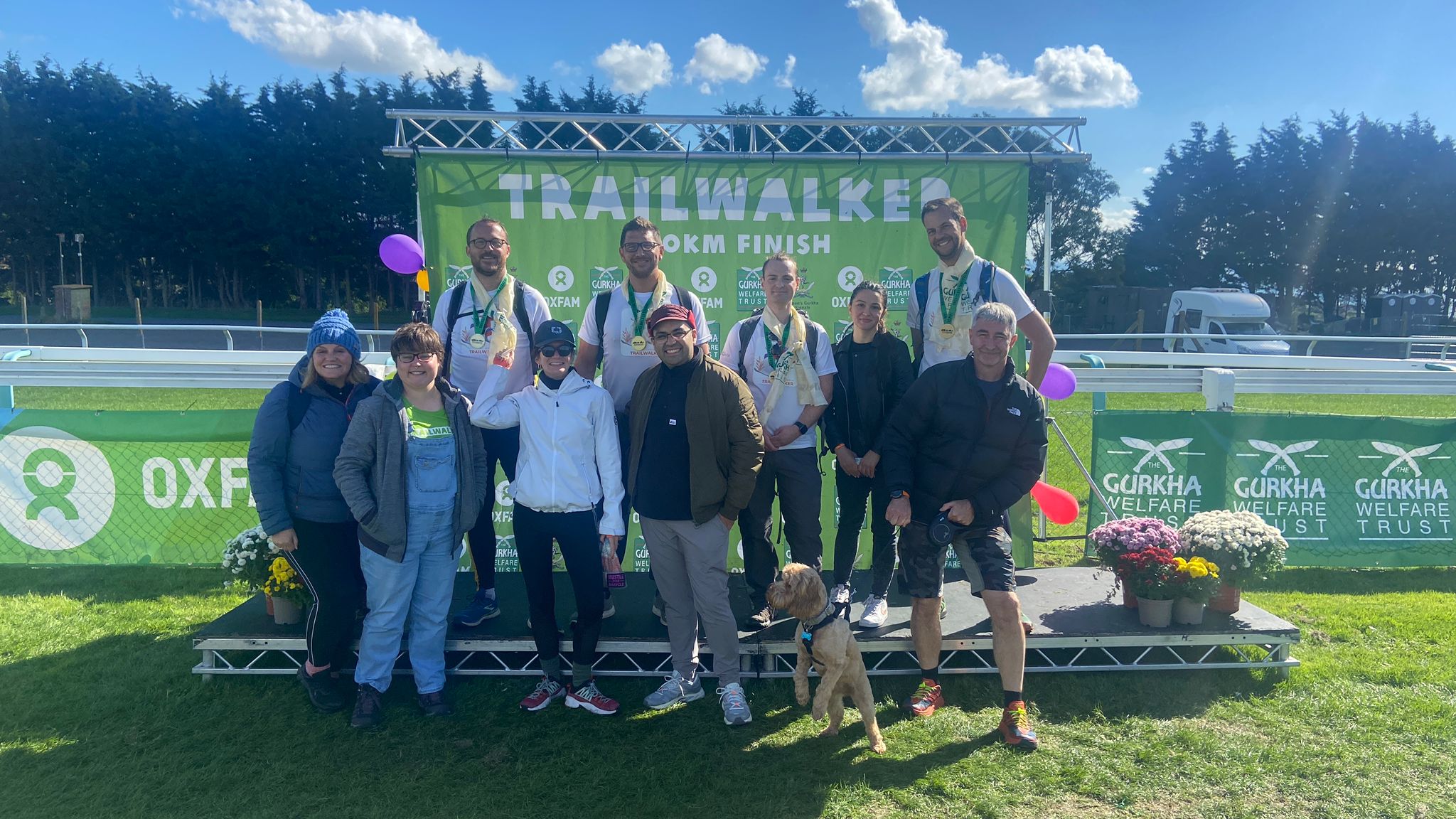 2 RLDatix teams take on the Trailwalker for charity.