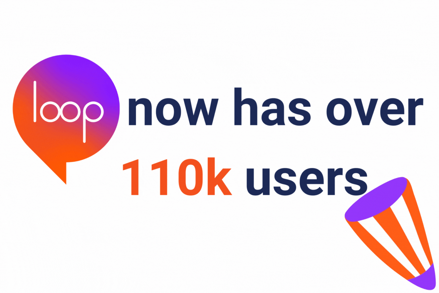 Loop now has over 110k users
